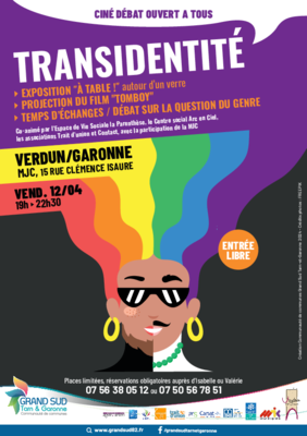 ciné débat sur la transidentité au ciné de verdun vendredi 12 avril 19h00sur garonne
