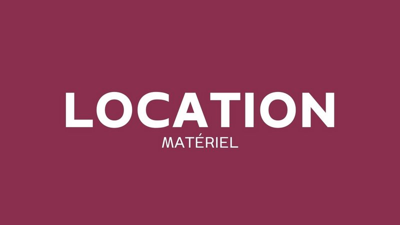 Demande de matériel communal