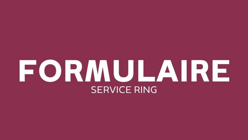 Demande d'inscription au service
