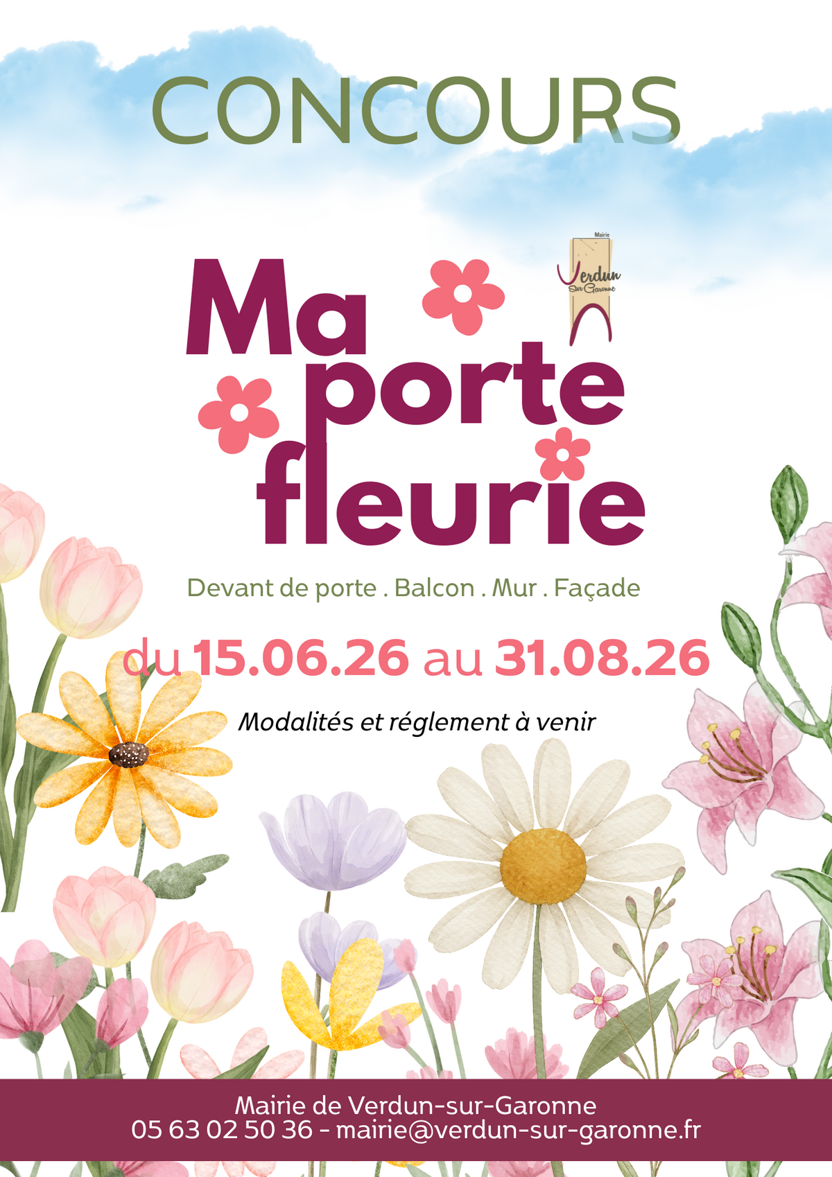 Ma porte fleurie