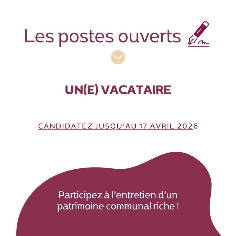 Un(e) vacataire