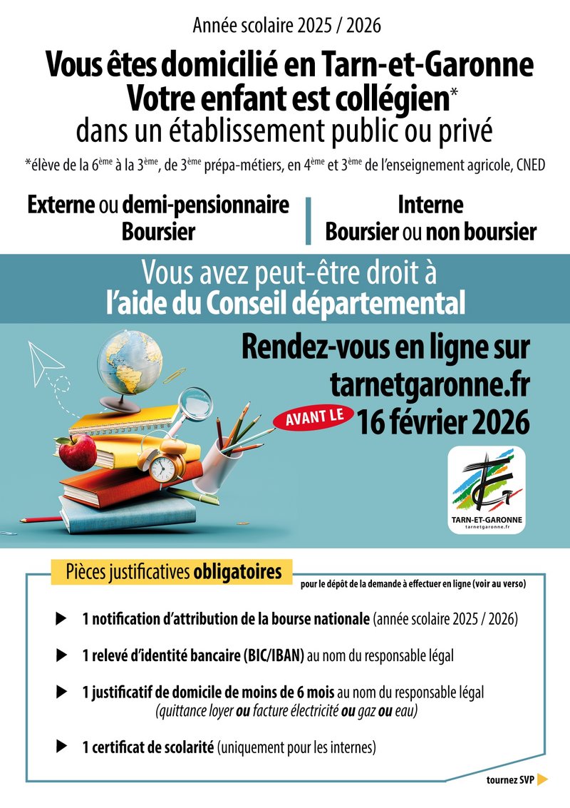 Aide aux collégiens